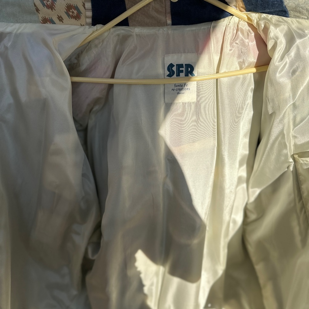 Vintage Patchwork Denim Jacket Size Medium - image 7